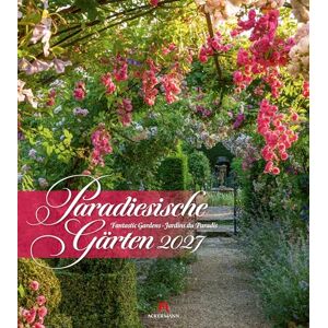 Ackermann Kunstverlag GmbH Paradiesische Gärten Kalender 2027: Beruhigender Garten-Kalender im großen Hochformat (48x54 cm) Für Pflanzen-Fans und Hobby-Gärtner:innen Ackermann Kunstverlag GmbH Paradiesische Gärten Kalender 2027: Beruhigender Garten-Kalender im großen Hochformat (48x54 cm) Für Pflanzen-Fans und Hobby-Gärtner:innen