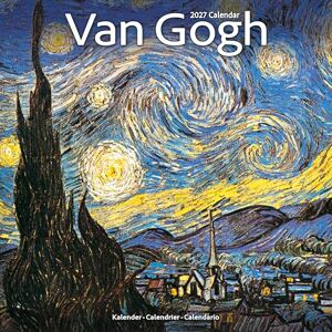 Avonside Publishing Ltd Van Gogh 2027 Calendar Square Wall Calendar Art & Artist Gift Plastic Free Packaging by Avonside Publishing Avonside Publishing Ltd Van Gogh 2027 Calendar Square Wall Calendar Art & Artist Gift Plastic Free Packaging by Avonside Publishing
