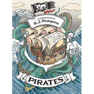 Hampson, R J Pirates Coloring Book Hampson, R J Pirates Coloring Book