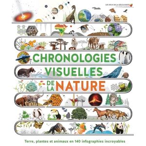 Collectif Chronologies visuelles de la nature: Terre, plantes et animaux en 140 infographies incroyables Collectif Chronologies visuelles de la nature: Terre, plantes et animaux en 140 infographies incroyables