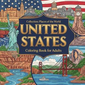 Salomao, Mr. Ronaldo Barraca United States Collection: Places of the World: Coloring Book for Adults Collection: Places of the World Salomao, Mr. Ronaldo Barraca United States Collection: Places of the World: Coloring Book for Adults Collection: Places of the World