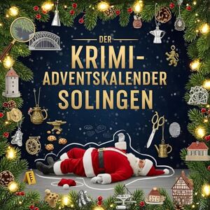 Hoffmann, Alice Der Krimi-Adventskalender Solingen: Mordsverdächtig in 24 Akten. Ein Fall in deiner Nähe Hoffmann, Alice Der Krimi-Adventskalender Solingen: Mordsverdächtig in 24 Akten. Ein Fall in deiner Nähe
