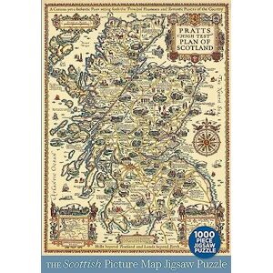 Birlinn Ltd The Scottish Picture Map Jigsaw Birlinn Ltd The Scottish Picture Map Jigsaw