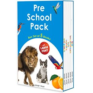 Wonder House Books Early Learning Library Pack : Box Set of 5 Books: wild animals, birds, fruits, vegetables, farm animals & pets (Big Board Books Series, Large Font): ... Large Font (Big Board Books, Large Font, 2) Wonder House Books Early Learning Library Pack : Box Set of 5 Books: wild animals, birds, fruits, vegetables, farm animals & pets (Big Board Books Series, Large Font): ... Large Font (Big Board Books, Large Font, 2)