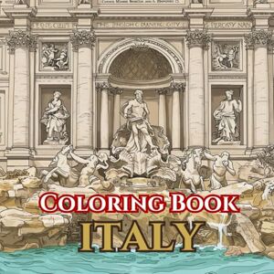 Moreau, Alessia Italian Serenity Adult Coloring Book of Landmarks, Food & Tradition: 50 Simple, Relaxing Pages with Gentle Intricate Patterns — Colosseum, Venice ... & Gelato (Adult Coloring Book. World Series.) Moreau, Alessia Italian Serenity Adult Coloring Book of Landmarks, Food & Tradition: 50 Simple, Relaxing Pages with Gentle Intricate Patterns — Colosseum, Venice ... & Gelato (Adult Coloring Book. World Series.)