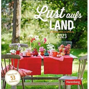 Harenberg Lust auf Land Postcard Calendar 2023: Weekly Calendar with 53 Postcards Harenberg Lust auf Land Postcard Calendar 2023: Weekly Calendar with 53 Postcards
