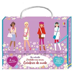 Watt, Fiona Ma valisette J'habille mes amies Créatrice de mode Dès 7 ans: Coffret en 4 voulmes : Collection printemps ; Collection Eté ; Collection Automne ; Collection Hiver Watt, Fiona Ma valisette J'habille mes amies Créatrice de mode Dès 7 ans: Coffret en 4 voulmes : Collection printemps ; Collection Eté ; Collection Automne ; Collection Hiver