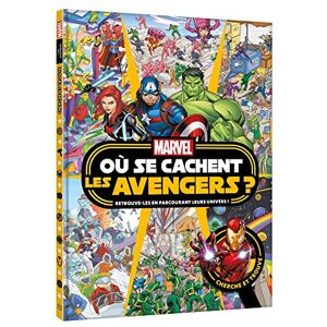 MARVEL Où se cachent les Avengers ? Cherche et trouve: Retrouve-les en parcourant leurs univers ! MARVEL Où se cachent les Avengers ? Cherche et trouve: Retrouve-les en parcourant leurs univers !