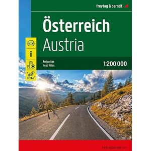 Freytag & Berndt Austria Road atlas1:200.000, : 1:200,000 scale Freytag & Berndt Austria Road atlas1:200.000, : 1:200,000 scale