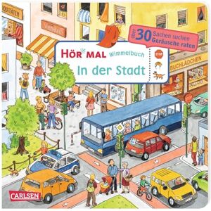 Hofmann, Julia Hör mal (Soundbuch): Wimmelbuch: In der Stadt: Zum Hören, Suchen und Mitraten ab 2,5 Jahren. Ein wimmeliger Mitmachspaß Hofmann, Julia Hör mal (Soundbuch): Wimmelbuch: In der Stadt: Zum Hören, Suchen und Mitraten ab 2,5 Jahren. Ein wimmeliger Mitmachspaß
