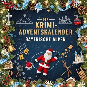 Peters, Zoe Der Krimi-Adventskalender Bayerische Alpen: Mordsverdächtig in 24 Akten. Ein Fall in deiner Nähe Peters, Zoe Der Krimi-Adventskalender Bayerische Alpen: Mordsverdächtig in 24 Akten. Ein Fall in deiner Nähe
