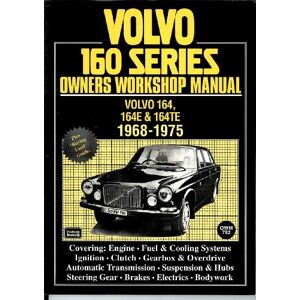 Autobooks Ltd VOLVO 160 SERIES OWNERS WORKSHOP MANUAL (Owners' Workshop Manuals) Autobooks Ltd VOLVO 160 SERIES OWNERS WORKSHOP MANUAL (Owners' Workshop Manuals)