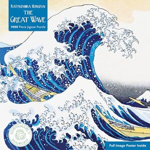 Flame Tree Gift Adult Jigsaw Hokusai: The Great Wave: 1000 piece jigsaw (1000-piece jigsaws) Flame Tree Gift Adult Jigsaw Hokusai: The Great Wave: 1000 piece jigsaw (1000-piece jigsaws)