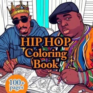 Jamz, Glow HIP HOP Coloring Book Jamz, Glow HIP HOP Coloring Book