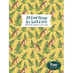 van der Hulst, Astrid All Good Things Are Wild and Free Wrapping Paper and Gift Tags (Flow) van der Hulst, Astrid All Good Things Are Wild and Free Wrapping Paper and Gift Tags (Flow)