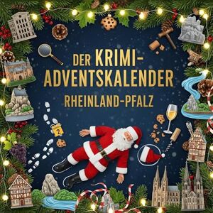 Schwarz, Sofia Der Krimi-Adventskalender Rheinland-Pfalz: Mordsverdächtig in 24 Akten. Ein Fall in deiner Nähe Schwarz, Sofia Der Krimi-Adventskalender Rheinland-Pfalz: Mordsverdächtig in 24 Akten. Ein Fall in deiner Nähe