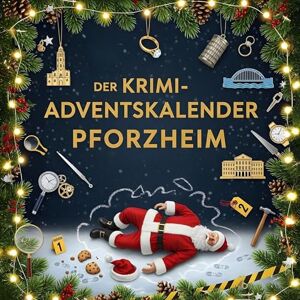 Schulz, Jakob Der Krimi-Adventskalender Pforzheim: Mordsverdächtig in 24 Akten. Ein Fall in deiner Nähe Schulz, Jakob Der Krimi-Adventskalender Pforzheim: Mordsverdächtig in 24 Akten. Ein Fall in deiner Nähe