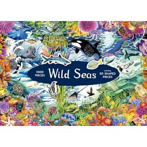 Laurence King Wild Seas Jigsaw: Stories of Nature's Greatest Comebacks: 1000 Piece Jigsaw with 20 Shaped Pieces Laurence King Wild Seas Jigsaw: Stories of Nature's Greatest Comebacks: 1000 Piece Jigsaw with 20 Shaped Pieces