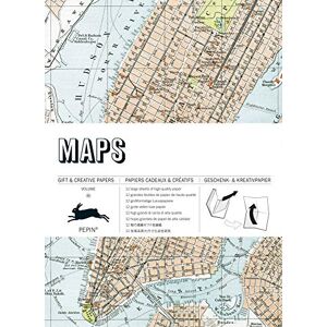 Pepin van Roojen Maps: Gift & Creative Paper Book Vol. 60 (Multilingual Edition) Pepin van Roojen Maps: Gift & Creative Paper Book Vol. 60 (Multilingual Edition)