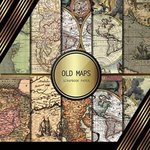 Palomino, Peyton Scrapbook Paper: Old Maps: Double Sided Craft Paper For Card Making, Origami & DIY Projects Scrapbooking Paper Pad Palomino, Peyton Scrapbook Paper: Old Maps: Double Sided Craft Paper For Card Making, Origami & DIY Projects Scrapbooking Paper Pad