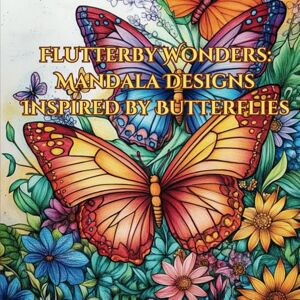 Cronkrite, Ellen Flutterby Wonders: Mandala Designs Inspired by Butterflies Cronkrite, Ellen Flutterby Wonders: Mandala Designs Inspired by Butterflies