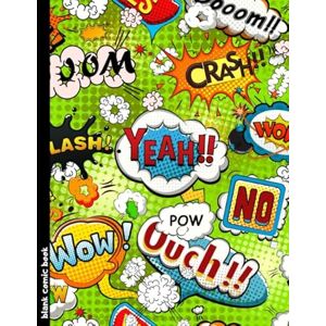 Lightning, Arnie Blank Comic Book: Art Drawing Comic Strips for Kids Make Your Own Comics 200 Pages, Extra Large Lightning, Arnie Blank Comic Book: Art Drawing Comic Strips for Kids Make Your Own Comics 200 Pages, Extra Large