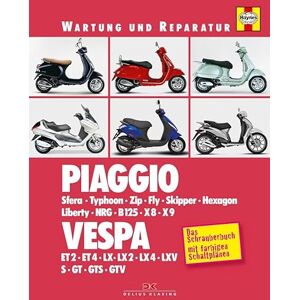 Mather, Phil Piaggio / Vespa: Sfera, Typhoon, Zip, Fly, Skipper, Hexagon, Liberty, NRG, B125, X8, X9 / ET2, ET4, LX, GT Mather, Phil Piaggio / Vespa: Sfera, Typhoon, Zip, Fly, Skipper, Hexagon, Liberty, NRG, B125, X8, X9 / ET2, ET4, LX, GT