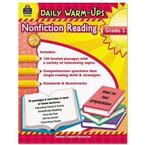 Teacher Created Resources Daily Warm-Ups: Nonfiction Reading Grd 1 Teacher Created Resources Daily Warm-Ups: Nonfiction Reading Grd 1