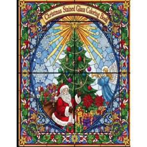 Arnold, Gregg Christmas Stained Glass Coloring Book Arnold, Gregg Christmas Stained Glass Coloring Book