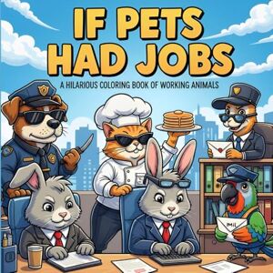 KLAUS, MR SANTA If Pets Had Jobs -A Hilarious Coloring Book of Working Animals: Cute and cosy World for all ages KLAUS, MR SANTA If Pets Had Jobs -A Hilarious Coloring Book of Working Animals: Cute and cosy World for all ages