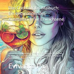 Paa, Evivaara Das Cocktailglas Malbuch: Ein entspannendes Ausmalbuch für Erwachsene mit Martini-Gläsern, tropischen Drinks, Weinkelchen, Mocktails, ... für Stressabbau und Spaß: Sommer Ausmalbuch Paa, Evivaara Das Cocktailglas Malbuch: Ein entspannendes Ausmalbuch für Erwachsene mit Martini-Gläsern, tropischen Drinks, Weinkelchen, Mocktails, ... für Stressabbau und Spaß: Sommer Ausmalbuch