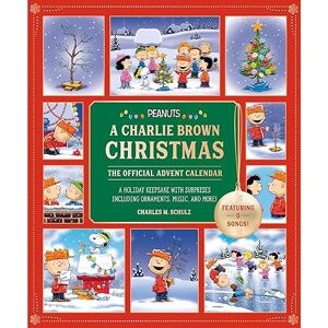 Schulz, Charles Peanuts: A Charlie Brown Christmas: The Official Advent Calendar (Featuring 5 Songs!): A Holiday Keepsake with Surprises including Ornaments, Music, and More! Schulz, Charles Peanuts: A Charlie Brown Christmas: The Official Advent Calendar (Featuring 5 Songs!): A Holiday Keepsake with Surprises including Ornaments, Music, and More!