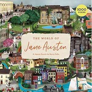 Laurence King The World of Jane Austen: A Jigsaw Puzzle With 60 Characters and Great Houses to Find; 1000 Pieces Laurence King The World of Jane Austen: A Jigsaw Puzzle With 60 Characters and Great Houses to Find; 1000 Pieces