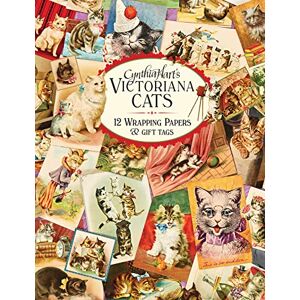 Hart, Cynthia Cynthia Hart's Victoriana Cats: 12 Wrapping Papers and Gift Tags Hart, Cynthia Cynthia Hart's Victoriana Cats: 12 Wrapping Papers and Gift Tags