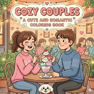 Harrison, Tina Cozy Couples Cute and Romantic Coloring Book: Featuring Intimate Date Scenes & Romance Moments for Adults Calm Relaxation Pages & Perfect Gifts for Young Married Lovers Harrison, Tina Cozy Couples Cute and Romantic Coloring Book: Featuring Intimate Date Scenes & Romance Moments for Adults Calm Relaxation Pages & Perfect Gifts for Young Married Lovers