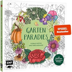 Sälinger, Anastasia Gartenparadies Florale Motive und Tiere ausmalen: Mit Grundlagen zur Koloration: Farbauswahl und Techniken von @handgemalt Sälinger, Anastasia Gartenparadies Florale Motive und Tiere ausmalen: Mit Grundlagen zur Koloration: Farbauswahl und Techniken von @handgemalt
