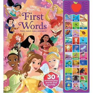 Phoenix Disney Princess Cinderella, Moana, Rapunzel, and More! First Words: Point, Match, Listen, and Learn! 30-Button Sound Book PI Kids (Play-A-Sound) Phoenix Disney Princess Cinderella, Moana, Rapunzel, and More! First Words: Point, Match, Listen, and Learn! 30-Button Sound Book PI Kids (Play-A-Sound)