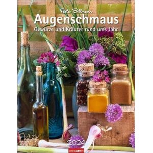 Harenberg u.Weingarten Augenschmaus Kalender 2024. Hochwertiger Wandkalender mit zauberhaften Kräuter- und Gewürzarrangements und wissenswerten Informationen für ... 30x39 cm.: Gewürze und Kräuter rund ums Jahr Harenberg u.Weingarten Augenschmaus Kalender 2024. Hochwertiger Wandkalender mit zauberhaften Kräuter- und Gewürzarrangements und wissenswerten Informationen für ... 30x39 cm.: Gewürze und Kräuter rund ums Jahr