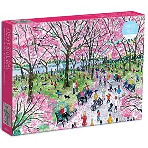 Galison 9780735367524 Michael Storrings Cherry 1000 Piece Puzzle, PCherry Blossoms Galison 9780735367524 Michael Storrings Cherry 1000 Piece Puzzle, PCherry Blossoms