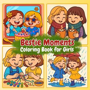 Publishing, Blue Pen Bestie Moments Coloring Book for Girls: Fun & Cute Best Friends Coloring Book for Girls Ages 4-8 Bold Outlines, Friendship Activities, and Heartwarming Moments to Color Together Publishing, Blue Pen Bestie Moments Coloring Book for Girls: Fun & Cute Best Friends Coloring Book for Girls Ages 4-8 Bold Outlines, Friendship Activities, and Heartwarming Moments to Color Together