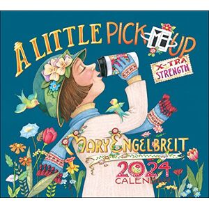Andrews McMeel Publishing Mary Engelbreit's 2024 Deluxe Wall Calendar: A Little Pick ME Up Andrews McMeel Publishing Mary Engelbreit's 2024 Deluxe Wall Calendar: A Little Pick ME Up