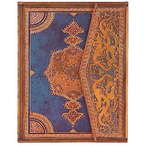 Paperblanks Safavid Indigo (Safavid Binding Art) Ultra Hardback Address Book (Wrap Closure) Paperblanks Safavid Indigo (Safavid Binding Art) Ultra Hardback Address Book (Wrap Closure)