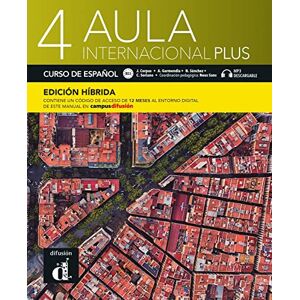 Aula internacional Plus 4 B2.1 Edición híbrida: Internationale Ausgabe. Libro del alumno y cuaderno de ejercicios con audios y vídeos + código ... del manual en Campus Difusión (12 meses) Aula internacional Plus 4 B2.1 Edición híbrida: Internationale Ausgabe. Libro del alumno y cuaderno de ejercicios con audios y vídeos + código ... del manual en Campus Difusión (12 meses)