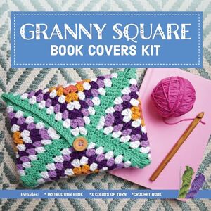 Oglesby, Rachael Granny Square Book Covers Kit: Crochet 10 Colorful Book Jackets and Covers Includes: Instruction Book, 4 Colors of Yarn, Crochet Hook, Yarn Needle Oglesby, Rachael Granny Square Book Covers Kit: Crochet 10 Colorful Book Jackets and Covers Includes: Instruction Book, 4 Colors of Yarn, Crochet Hook, Yarn Needle