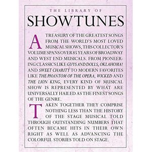 Various The Library Of Showtunes Various The Library Of Showtunes