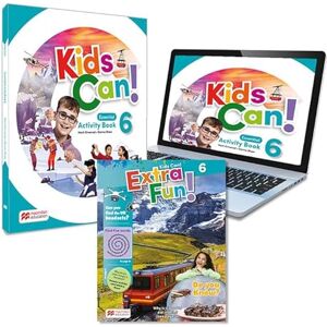 MACMILLAN Kids CAN! 6 Activity Book, ExtraFun & Pupil's App: cuaderno de actividades de Refuerzo impreso MACMILLAN Kids CAN! 6 Activity Book, ExtraFun & Pupil's App: cuaderno de actividades de Refuerzo impreso