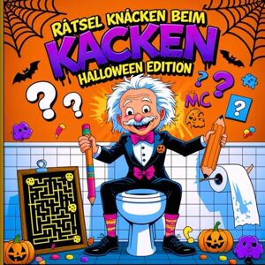 Magnom, Lara RÄTSEL KNACKEN BEIM KACKEN – HALLOWEEN EDITION: Lustige Rätsel, Tests und Denksportaufgaben für die Zeit auf der Toilette Magnom, Lara RÄTSEL KNACKEN BEIM KACKEN – HALLOWEEN EDITION: Lustige Rätsel, Tests und Denksportaufgaben für die Zeit auf der Toilette