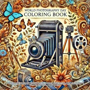 Arts, Life world photography day: A Creative and Relaxing Coloring Book Featuring Cameras, Photographers, Nature Scenes, Vintage Gear, Street Photography, and ... Fun, Inspiring, and Artistic Line Art Designs Arts, Life world photography day: A Creative and Relaxing Coloring Book Featuring Cameras, Photographers, Nature Scenes, Vintage Gear, Street Photography, and ... Fun, Inspiring, and Artistic Line Art Designs
