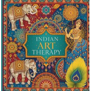 George, Lis Indian Art Therapy: A Coloring Book of Elephants, Dancers & Mandalas: Traditional Indian Art Transformed into Coloring Pages for Adults George, Lis Indian Art Therapy: A Coloring Book of Elephants, Dancers & Mandalas: Traditional Indian Art Transformed into Coloring Pages for Adults