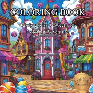 Villalba, Emily K Candyopolis: A Sweet City Coloring Adventure.: Adult Coloring Book for Adults (50 Unique Intricate Images Coloring Book) Villalba, Emily K Candyopolis: A Sweet City Coloring Adventure.: Adult Coloring Book for Adults (50 Unique Intricate Images Coloring Book)